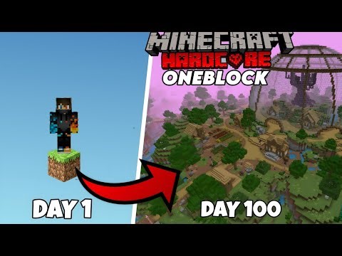 Minecraft One Block Challenge 🔥 Sirf Ek Block, Full Survival