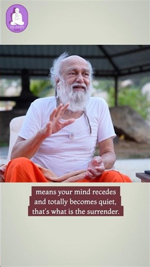 Surrender happens through the mind
