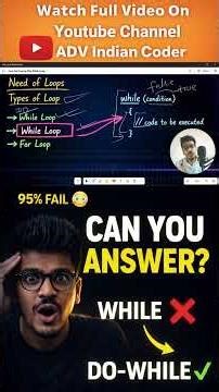 DON’T CLICK THIS 😳 | Most Students Fail This Loop #shorts #java