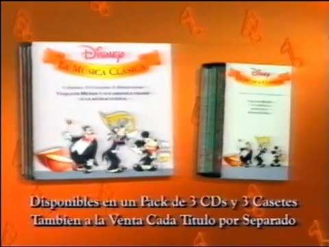 Disney La Música Clásica (Tráiler Cassette y CD 1996)