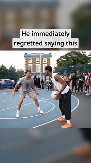 Said he didn't need warmups 💀 #basketball #fails