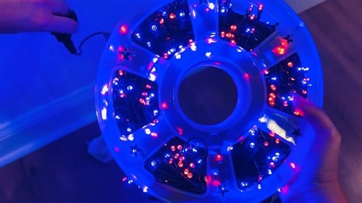 Watch Halloween Lights - 500 LED Purple and Orange on Amazon Live