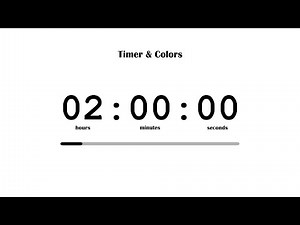 ☁️ 2 Hour Timer | White Cloud Screen🤍 | Countdown | Best Aesthetic Aura Timer for Studying