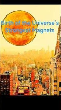 How MAGNETARS Form? Birth of the Universe’s Strongest Magnets #magnetar #neutronstar #astronomy