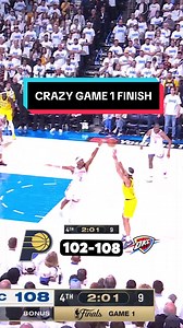 Insane Game 1 Finish — 2025 NBA Finals Pacers vs OKC
