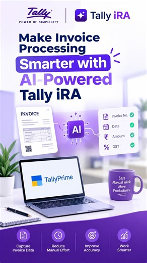 Make Invoice Processing Smarter with AI-Powered Tally iRA
