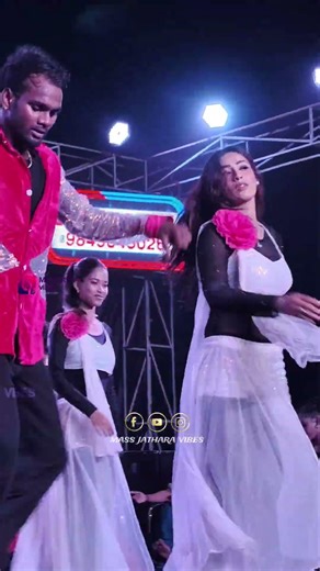 Amazing Romantic Dance Highlights: Ni Valu Kallalona Song On Festivel! #shorts #viral #romanticsong