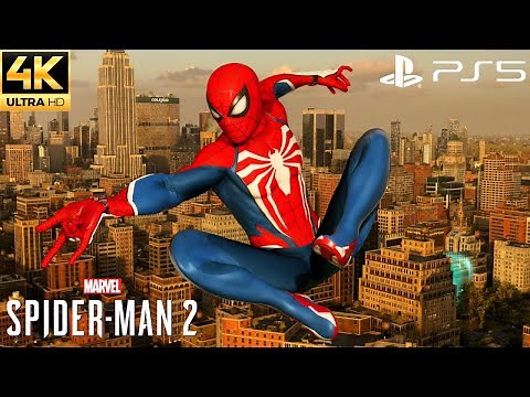 Marvel's Spider-Man 2 PS5 - Free Roam Gameplay (4K 60FPS)