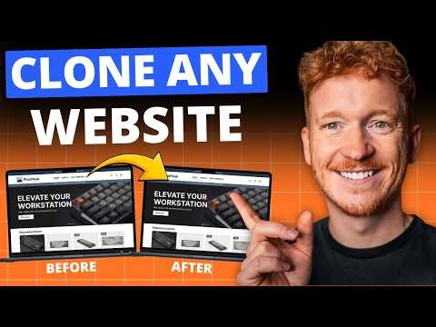 How To Clone a $10,000 Website in Seconds With Al... (Base44 Tutorial)