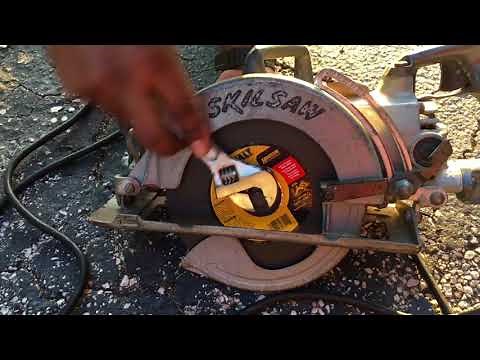 How to Change a SKILSAW Blade