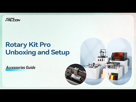 Creality Rotary Kit Pro | The Best roller kit to date for your laser engraving!