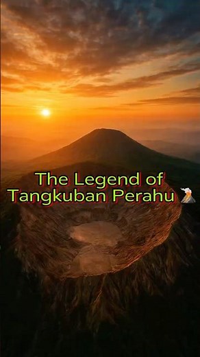 🌋The Legend of Tangkuban Perahu | Sangkuriang & Dayang Sumbi | Indonesian Folklore