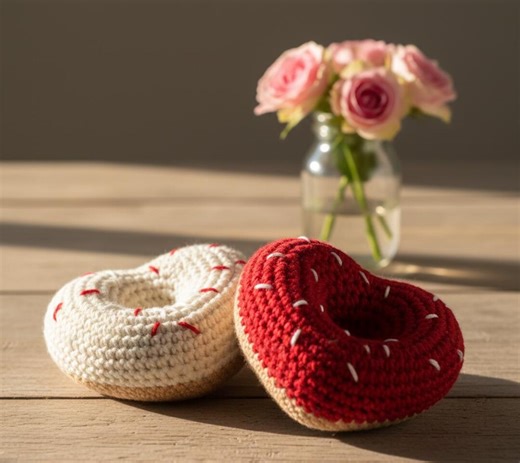 Crochet Donut Pattern PDF, Amigurumi Donut Crochet Pattern, Cute Food Plush Toy, Sweetheart Donut Crochet Pattern PDF, Donut Crochet Pattern - Etsy Canada