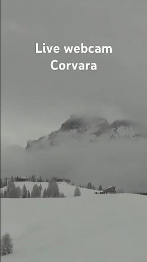 Live webcam Corvara #snow #webcam #corvara