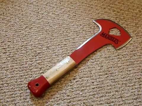 Marbles Outdoors firefighters survival axe - budget shtf / bushcraft gear