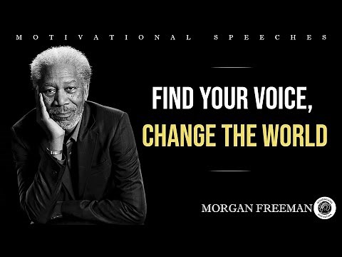 The Power of Words: Motivational Speeches by Morgan Freeman