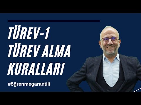 Türev Alma Kuralları | Konu Anlatımı #öğrenmegarantili