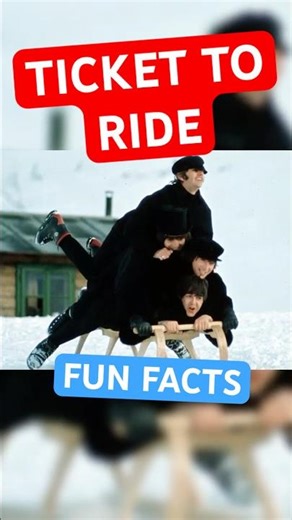Ticket To Ride - Fun Fact (Coast village or German worker?) #thebeatles #johnlennon #tickettoride
