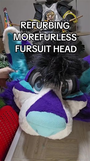 Refurbishing a Stinky Morefurless Fursuit: Part 1