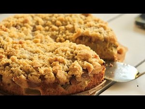 The Best Rhubarb Cake - Simple and Fast