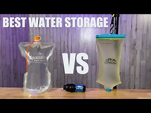 CNOC Vecto 2L vs EVERNEW 2L💠Best Clean Water Container for Sawyer Squeeze Gravity Setup