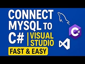 CONNECTION TO MYSQL IN VISUAL STUDIO 2026 | C# MySQL Connection in Visual Studio