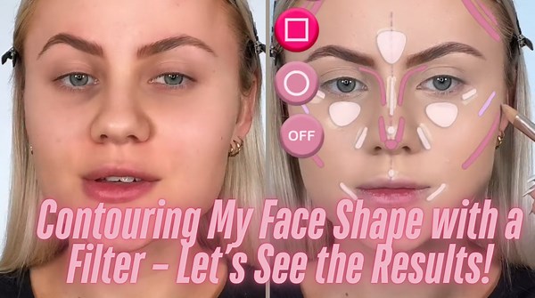Face Contouring Challenge: Using Only a Filter – Results Revealed!