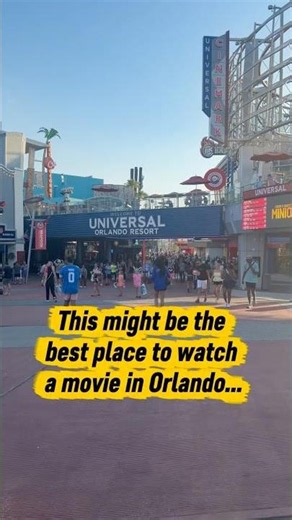 Best place to watch movies is at Universal Orlando CityWalk!