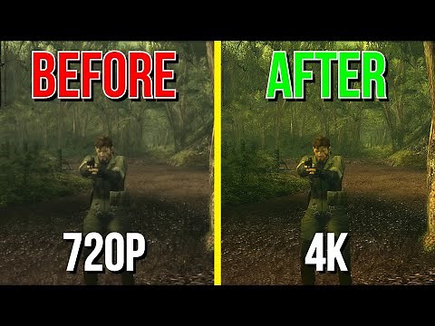 Remastering Metal Gear Solid 3 using Mods | Resolution Change + Texture Mod