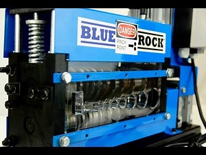 BLUEROCK Model MWS-808PMO Motorized Copper Wire Stripping Machine