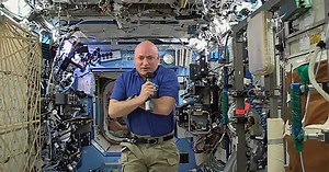 Astronaut Scott Kelly is finishing up his year aboard the International Space Station