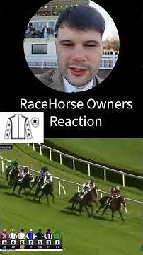 Racehorse Owners Live Race Reaction!! Full video now out on my channel!