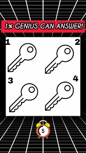 256K views · 8K reactions | so tell me which keys is different 1,2,3,4 #quiz #QuizTime #fun #noblequiz #QuizTime | iPhone Series | Facebook