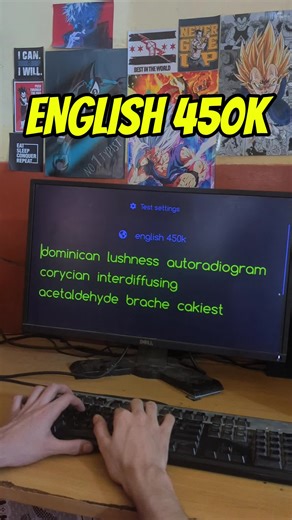 Challenge Yourself with the 450K English Typing Test