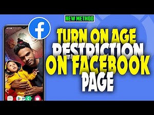 how to turn on age restriction on fb page 2023