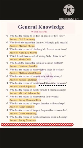 World Records #gkshorts #worldrecord #nexomgeneralknowledge