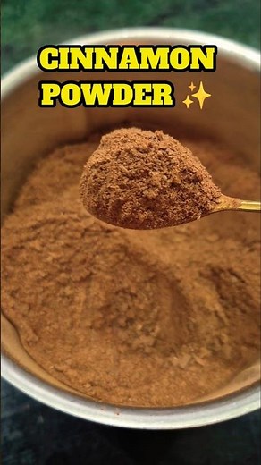 Homemade Cinnamon Powder for Baby 👶🌿 | Healthy Baby Food Ingredient |#BabyFood #CinnamonPowder