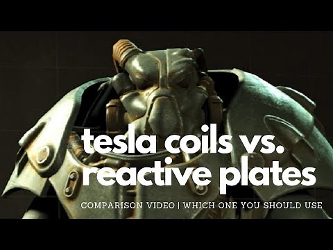 Fallout 76 | Tesla Coils vs. Reactive Plates (Torso Mods)
