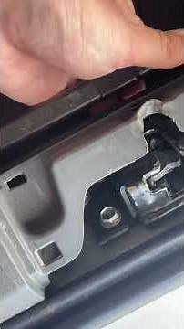 How to fix a stuck trunk latch on a Toyota Prius Gen 2 (2004-2009)