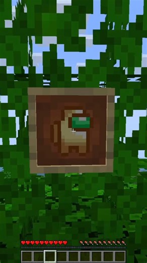 This Among Us totem in Minecraft is SO COOL 😂