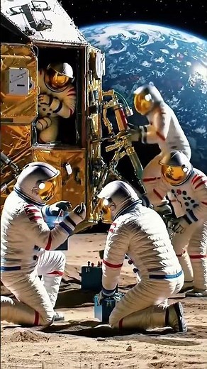 Moon Mission 2050 Next-Gen Spacecraft Construction Begins”