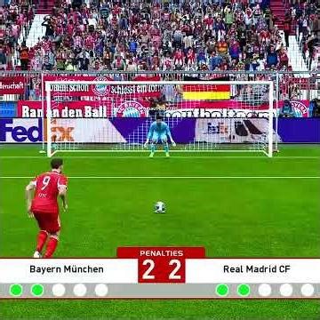 Real Madrid Vs Bayern Munich Penalty Shootout