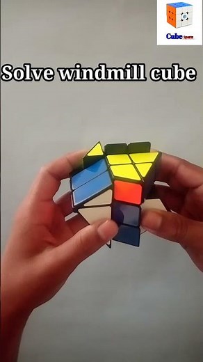 Solve windmill cube || How to solve windmill cube || solve cube #short