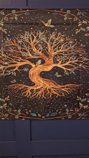 Altar Cloth Tree of Life - Rustic Altar Cloth - Dorm Wall Hanging - Shrine Cloth - Tarot Cloth - Large Altar Cloth - Spiritual Cloth Gift - Etsy