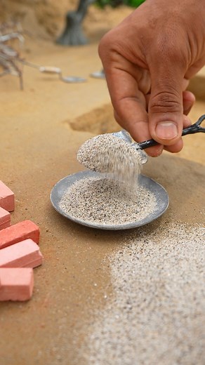 Mini toilet construction building part 1 #miniconstruction | Pradip Chauhan