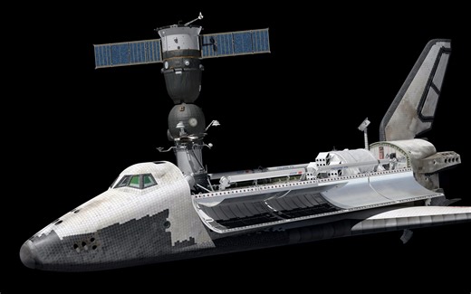 苏联暴风雪号航天飞机-CCCP