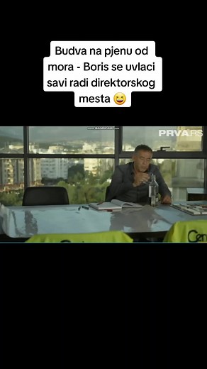 Budva na pjenu od mora - Boris se uvlaci savi radi direktorskog mesta 😆#budvanapjenuodmora