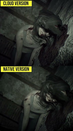 Resident Evil 7 Native vs Cloud Version Nintendo Switch 2 Graphics Comparison