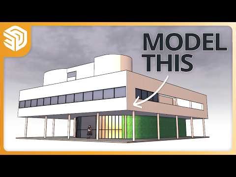 Modeling an Icon: Le Corbusier’s Villa Savoye — Live!