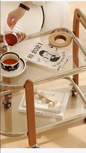 Creative Tea Trolley Designs to Impress Your Guests l Stylish Tea Trolley Designs Ideas l #teatable